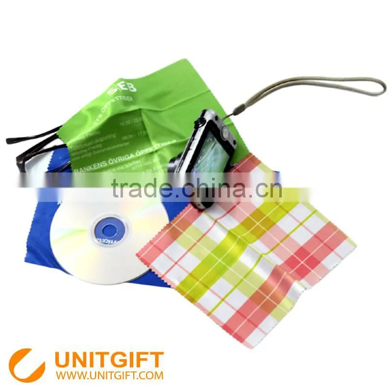 Personalized Wipe Microfiber screen glass cleaning cloth for advertising