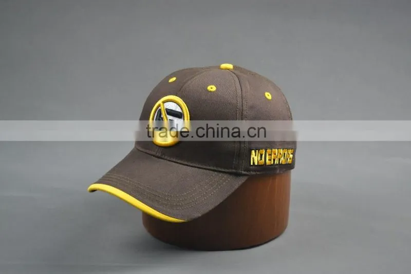 Fully customized baseball caps with Embroidery logo