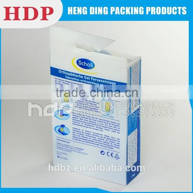 soft crease plastic packaging box pvc box