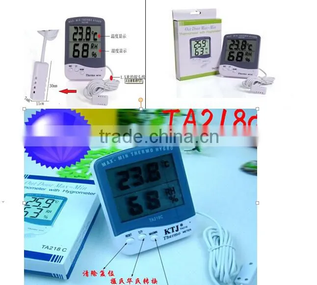 Hygrometer&thermometer TA218C