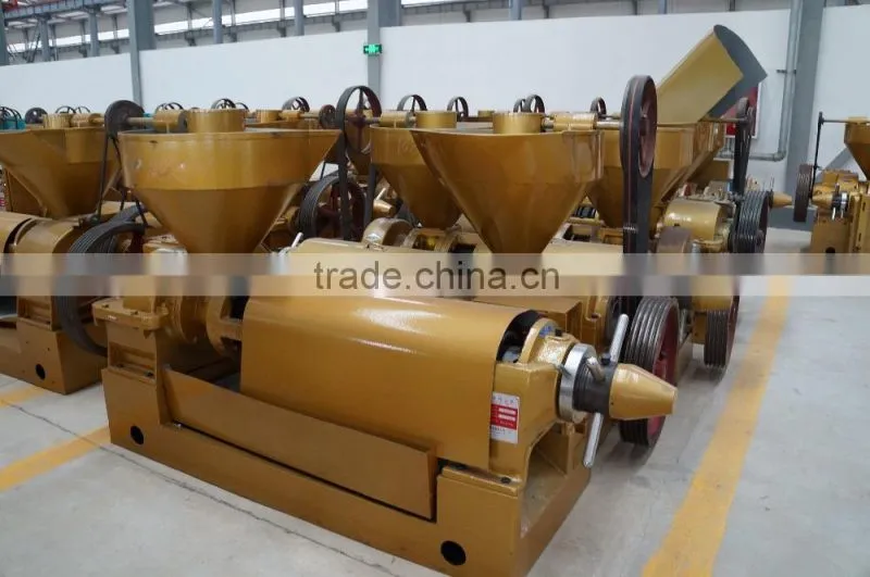 Higher oil output sesame oil press machine