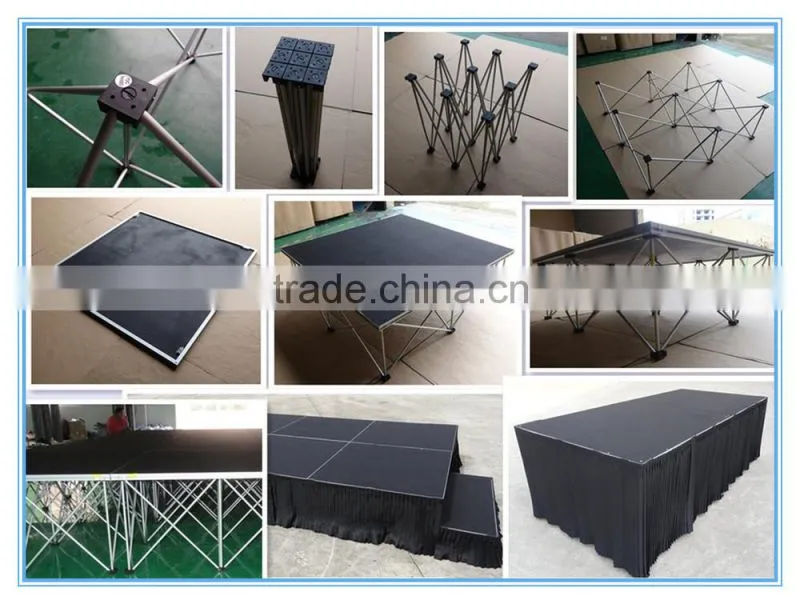 NEW! ONLY $79.8 !Viewing Platform Trailer Mobile Portable Platform Stage, Trailer alibaba