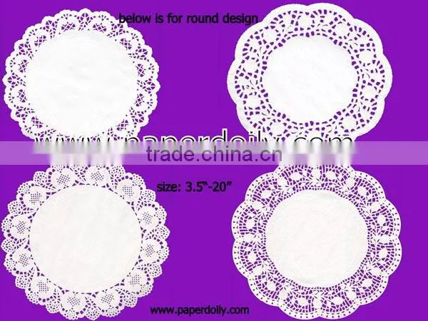 Paper Doyles -Manufacturer , round- 38sizes