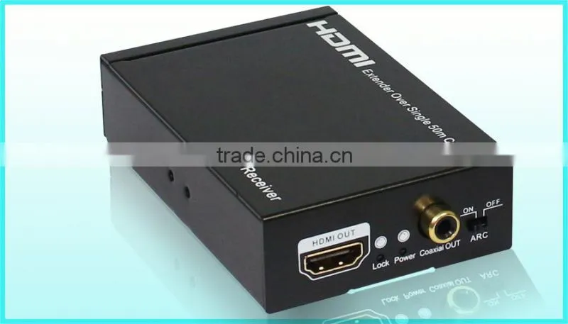 Factory price HDMI baluns Over single 50m/164ft UTP Supports HDMI1.4 with 3D,ARC function