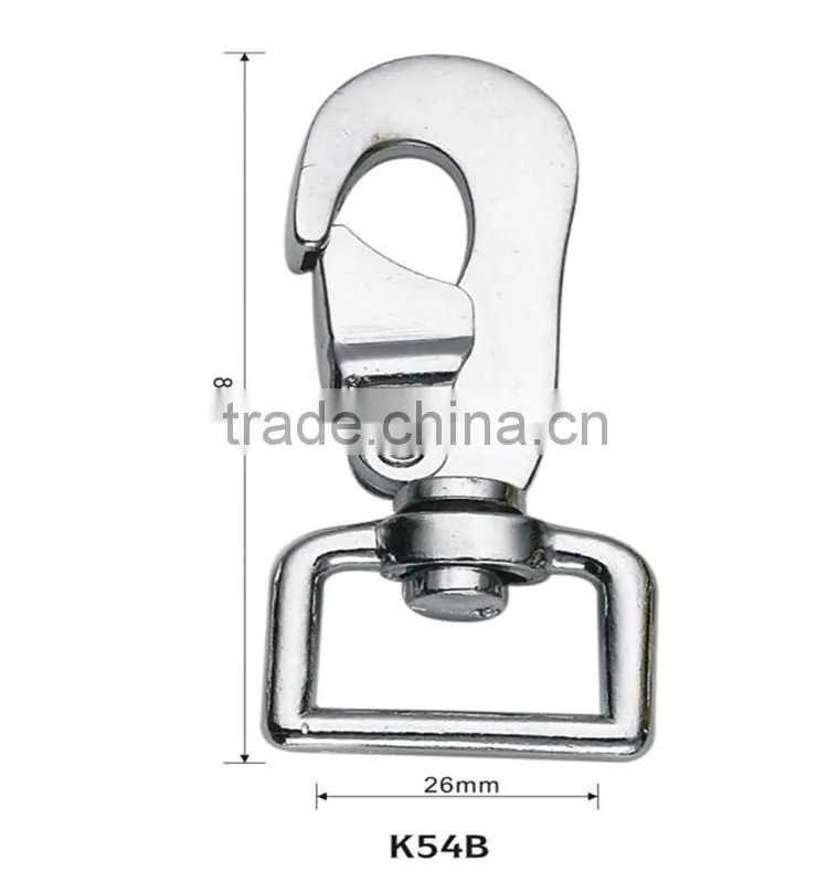 Hook Type and zinc alloy Material Shrimp snap hook
