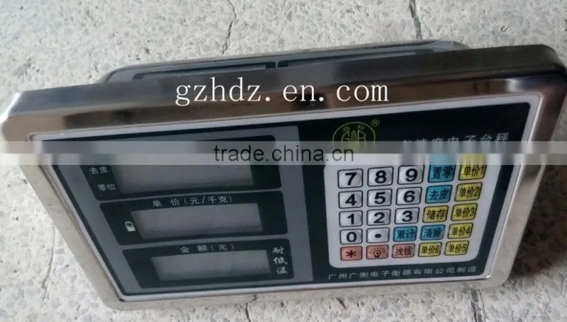 High Precision Electronic Stainless Steel Price Computing Indicator