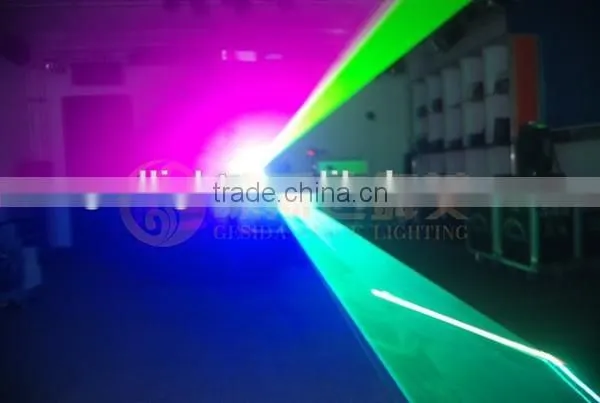 CE RoHs 1.2w RGB animation laser stage lighting with SD card / Club laser lighting