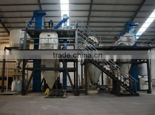 Concrete batch mixing plant