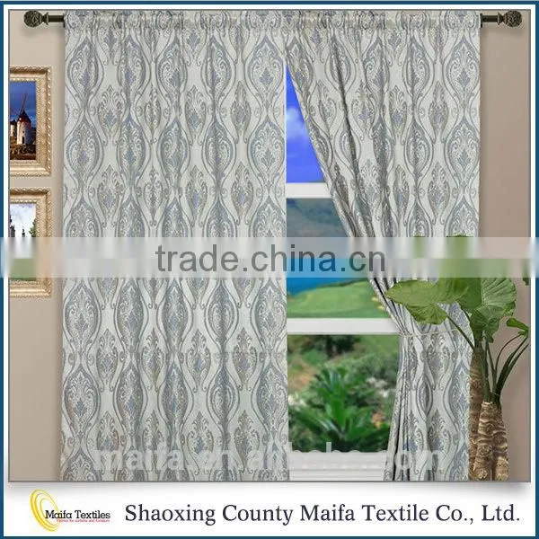 MAIFA Decorative Colorful 100% polyester 3d blackout curtain