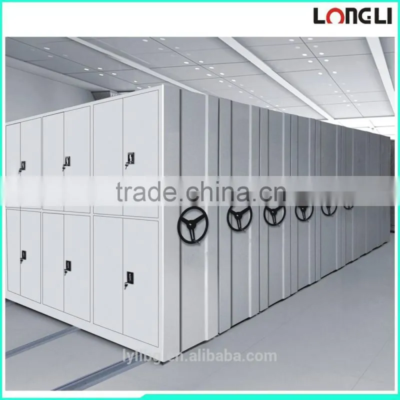 Steel Mass Shelves for library to save space