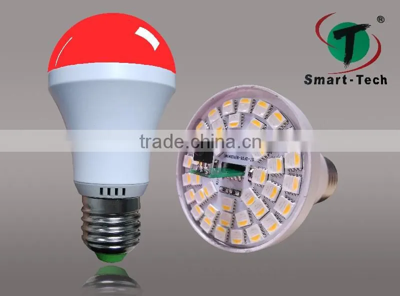 color changing rgb lamp,9w 38khz rgb bulb and 16 color lamp