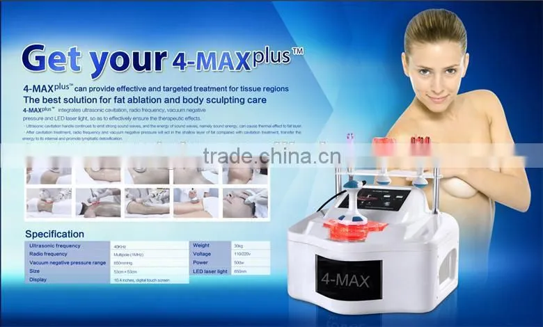 GLM 4-MAX Portable Anticellulite Anti Cellulite Body Slimming +Face Lifting +Eye Wrinkle Removal