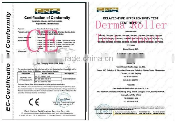hot sale face microneedle therapy 540 derma roller micro needle derma roller