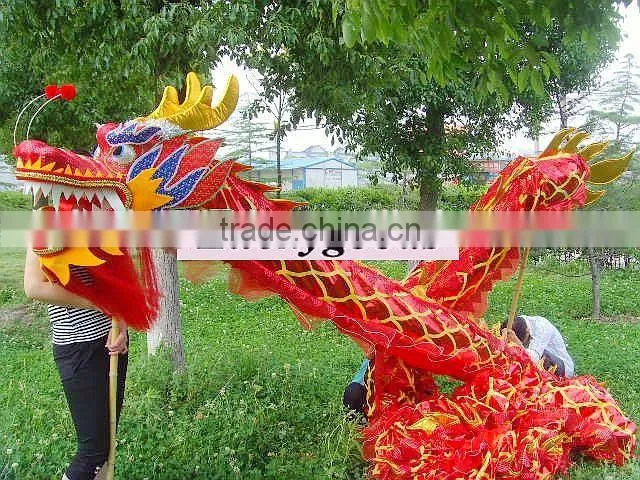 2015 popular selling personized yellow dragon in 18m length