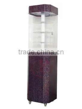 AD-10 wooden shoe cabinet glass shoe rack display