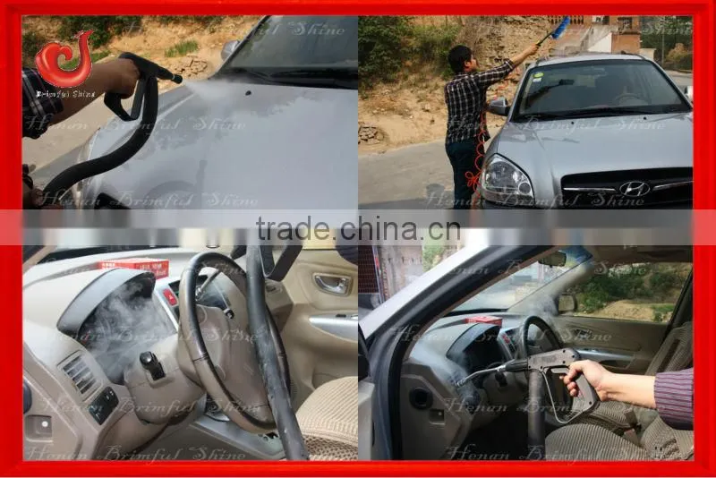 CE steam dual car wash equipment/steam drain cleaning machines for sale