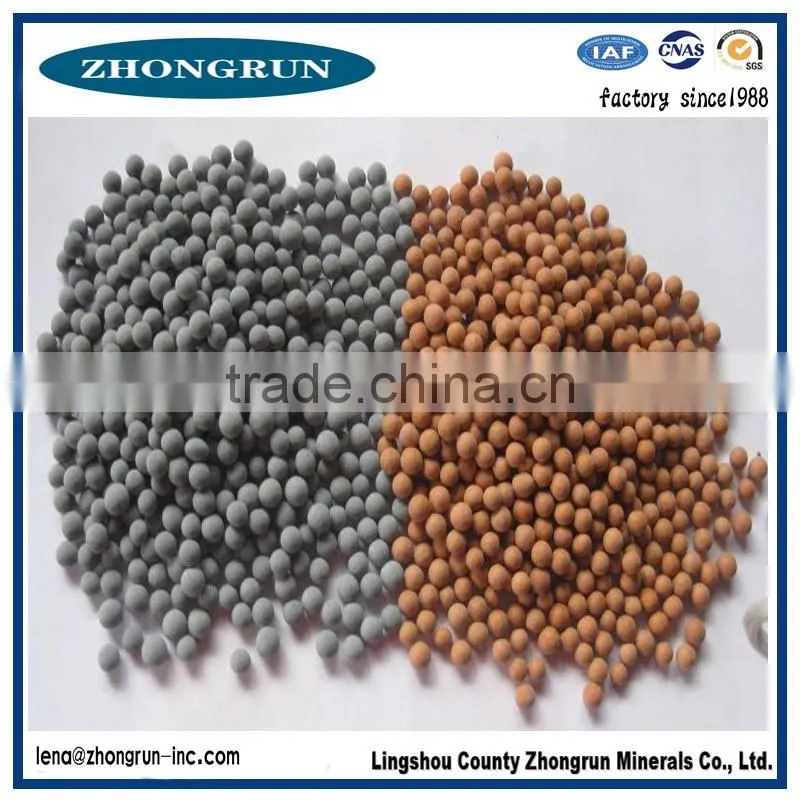2-3mm grey fine tourmaline ceramic ball