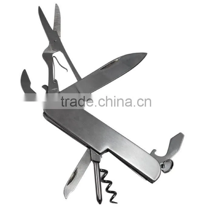 Stainless Steel Folding Army Knife Multi Function Pocket Knife
