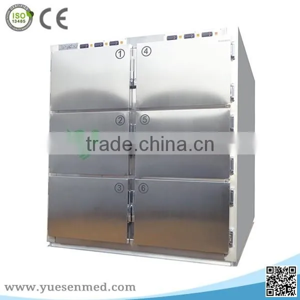 fast delivery best quality one to six corpse morgue equipment price