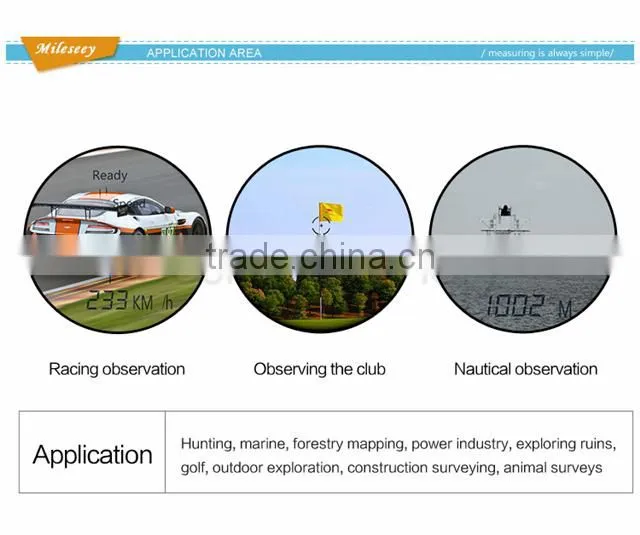 1000M Hunting Laser Rangefinder Golf Laser Distance Meter Prices China