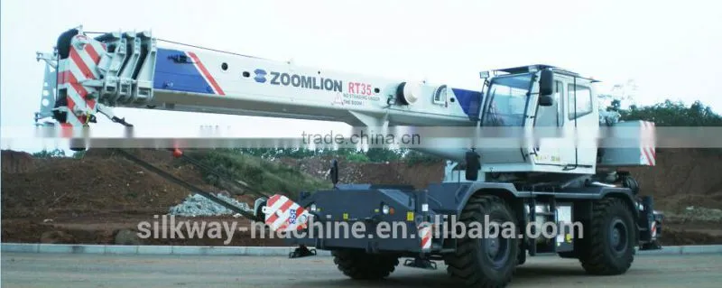 ZOOMLION off road crane RT35 with excellent working performance