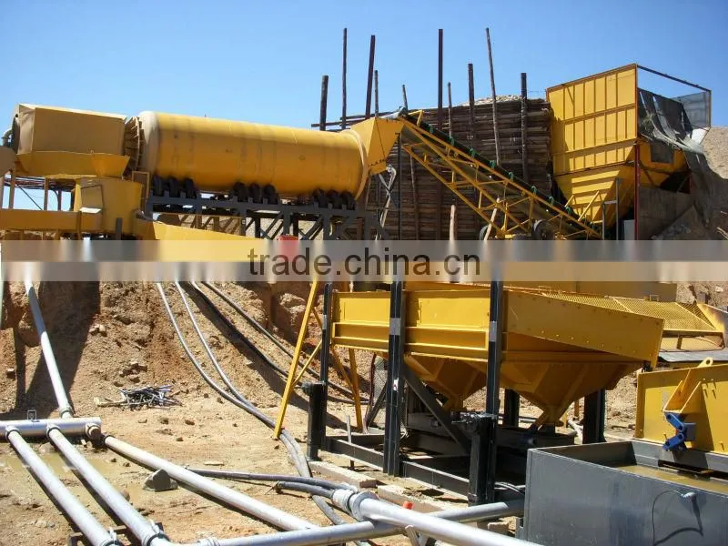 High Quality Mobile Gold Wash Plant