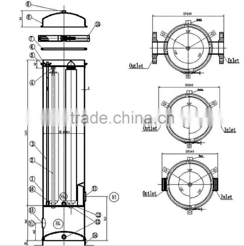 Factory outlets industrial-grade precision durable stainless steel filter