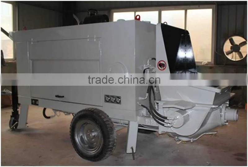 GEC brand GPS-50 powerful hydraulic trailer concrete pump