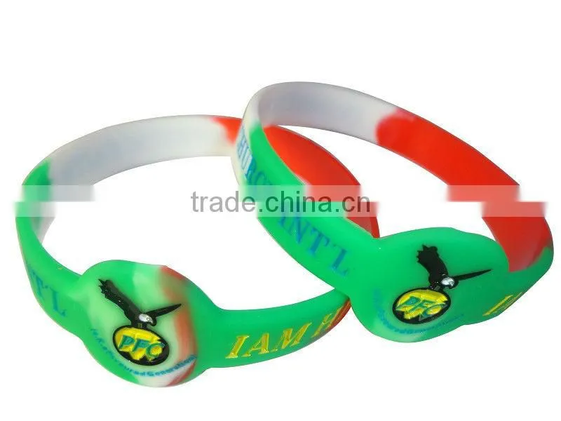 Flexible star bracelets wholesale silicone rubber bracelets with charms all kinds of bracelet