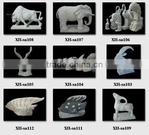 Fu dog statues on stone