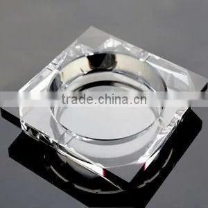 handcut glass crystal ashtrays