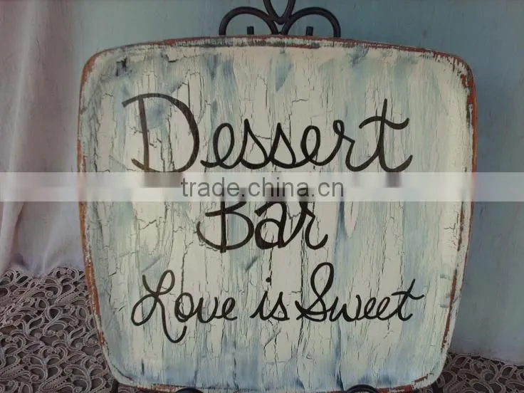 wedding wooden sign