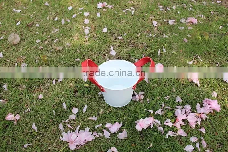 nanning factory bulk distressed rustic rectangular stackable garden yard recycled metal planters