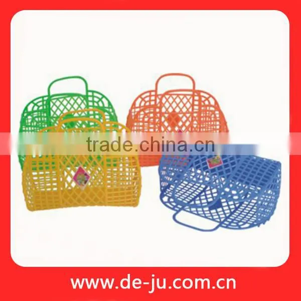 Plastic Colorful Basket Storage