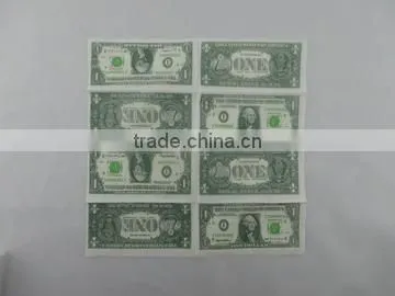 3 ply US dollar printed pocket recycled tissue paper