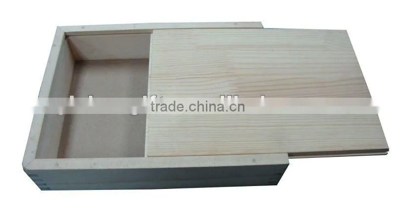 hot sale european style wooden simple push-pull box