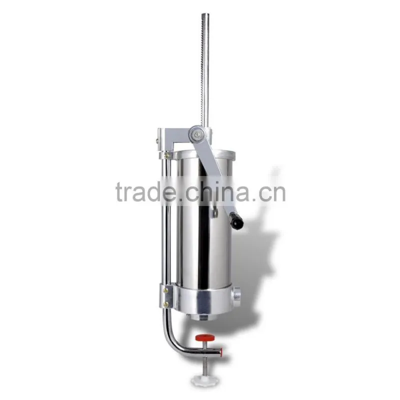 German Stainless steel used vertical manual sausage stuffer