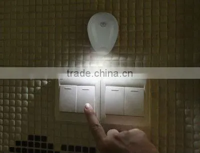 Supply creative fashion Water droplets shape small night light / berth light