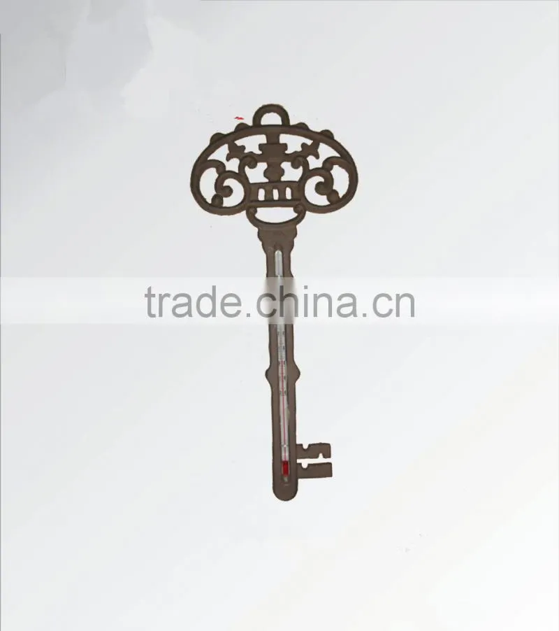 cast iron thermometer home decoration