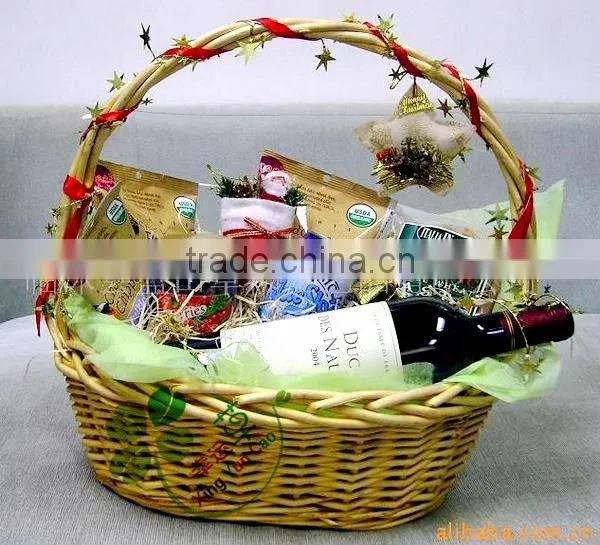 wholesale the newest wicker gift basket
