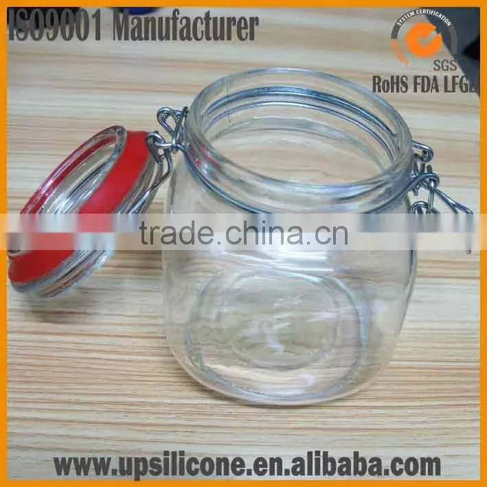 high quality glass jam jars