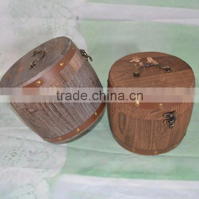 lovely mini wooden barrel