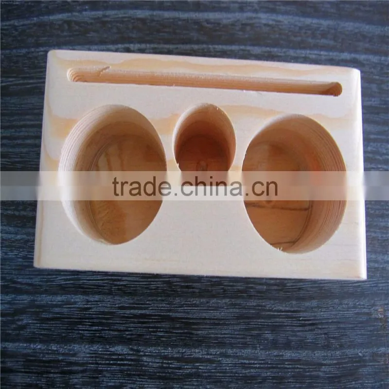 High Quality Wooden Photo Stand Beech Wood Business Cards Holder For Name Cards or Restaurant Manu