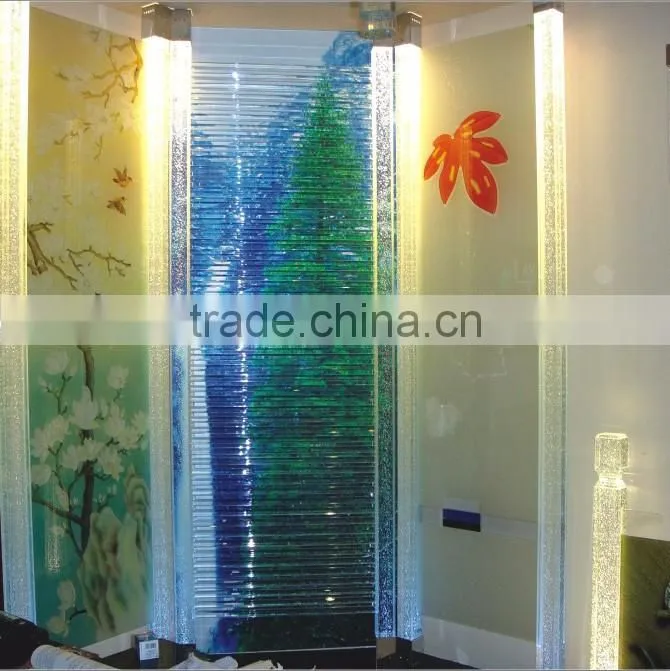 wholesale glass crystal multi-color pillars for home screen