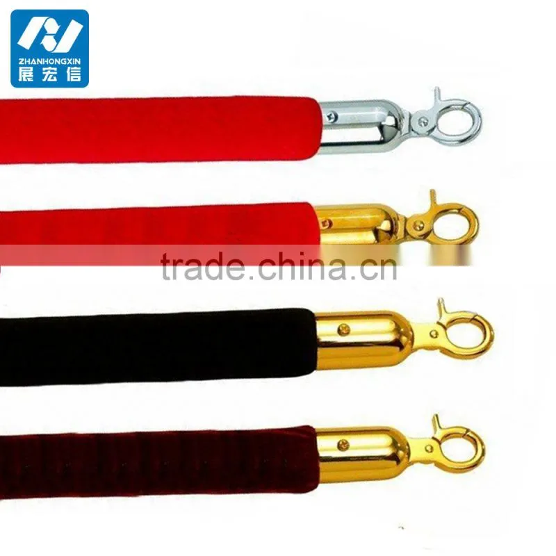 Widely Used post and rope barriers for hospital crowd control