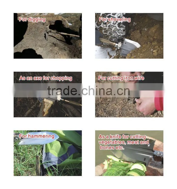 Outdoor Camping Tool Multifunction Camping shovel Camping Spade