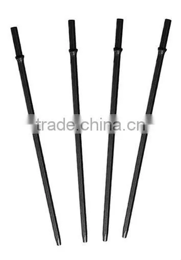 pneumatic rock drill rod for pneumatic rock drill and pneumatic hammer
