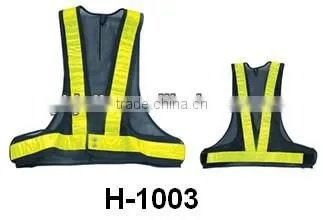 LED safety vest meeting CE EN 471,