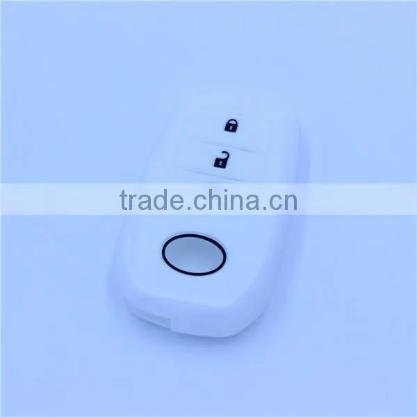 For Toyota Camry highlander prado 3 BTN Car key silicone cover shells