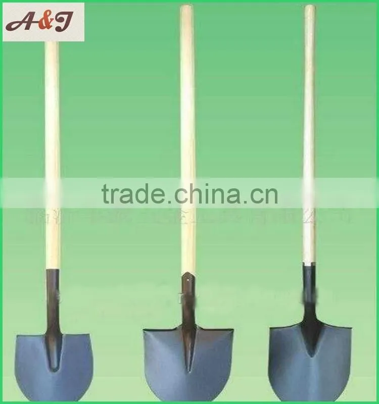 wooden handle shovel eucalyptus wood